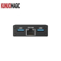 Codificador IP USB UVC Digital de Alta Definición KUNUOMAGIC, Compatible con NDI/SRT/RTSP para Transmisión en Vivo 4K (Metal) H.265, Garantía de 5 Años