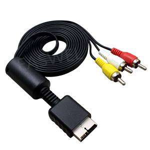 1.8M Audio Video AV Cable Cord <strong>Wire</strong> to 3 RCA <strong>TV</strong> Lead for Sony for Playstation PS2 for PS3 Console Cable - Product Image 3