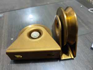 50 60 70 80 90 100mm Rolltor-Rollen Schwerlast-Schiebetür-Laufrollen Zubehör Hochwertige Rolltor-Räder - Product Image 5