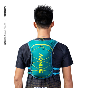 <span class=keywords><strong>AONIJIE</strong></span>-mochila para deportes al aire libre para hombre y mujer, bolsa de hidratación de alta calidad, 5L, para correr, ciclismo, color negro y rojo, C9107 - Product Image 2