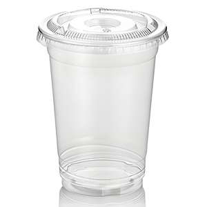 Gelas Plastik PP Ramah Lingkungan untuk Kopi, Logo Kustom, Personalisasi, Gelas Plastik Sekali Pakai dengan Tutup - Product Image 1