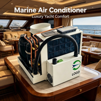 Climatiseur marin pour bateau et navire 20000 BTU 24000 BTU, refroidisseur marin de qualité industrielle sans onduleur, système AC 220V 230V 50Hz