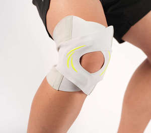 Genouillères de compression réglables pour femmes et hommes avec design respirant et antidérapant, genouillères de sport en nylon de haute qualité pour la course à pied - Product Image 1
