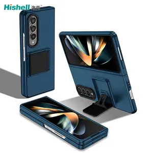 Camera Protection Shockproof Armor PC Phone Case Cover With Stand For Samsung Galaxy Z FOLD 4