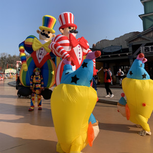Disfraz Inflable de Payaso Super Circus Joker <span class=keywords><strong>para</strong></span> <span class=keywords><strong>Adultos</strong></span>, Accesorios <span class=keywords><strong>para</strong></span> Desfiles de Carnaval - Product Image 3