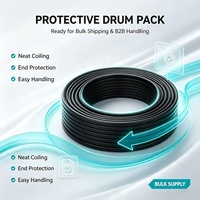 Bend-Insensitive FTTH Optic Fiber Drop Cable High Quality G.652 Fiber PVC Material Indoor/Outdoor Use Bow-type Infrastructure