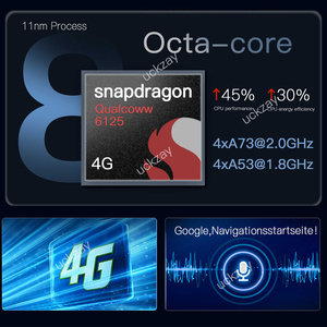 Estéreo para Auto Android QLED de 12.8 Pulgadas para Mercedes Benz W205 GLC C/V <span class=keywords><strong>GLA</strong></span>/CLA NTG5 Snapdragon 6125 con CarPlay Inalámbrico, Android Auto y 4G LTE - Product Image 4