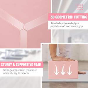 Ladrillo de Yoga Ecológico Antideslizante de EVA |   Ladrillo de Yoga Antideslizante de Alta Densidad, Equipo Auxiliar de Entrenamiento de <span class=keywords><strong>Asanas</strong></span> - Product Image 5