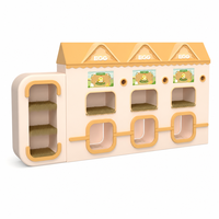 Ensemble de jeu maisonnette pour enfants 3 ans et plus, avec écran tactile, thème 'Poussée des œufs', pour jeu d'imitation urbain et jeu de rôle, aire de jeux intérieure