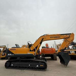 Excavadora de orugas Hyundai 305LC-9T usada con alta eficiencia Hyundai 210 215 220 225 305 a la venta - Product Image 2