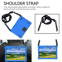 Pour Samsung Galaxy Tab A7 10.4 T505 T500 enfants nid style design avec mains sangle bandoulière