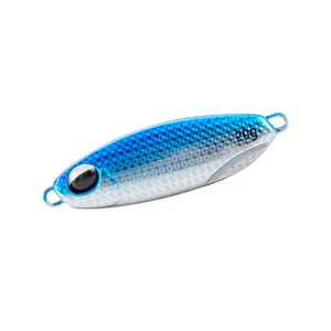 WEIHE 8 colori 10g 15g 20g 25g 30g 40g piombo pesce artificiale esca da pesca in metallo duro con occhi 3D