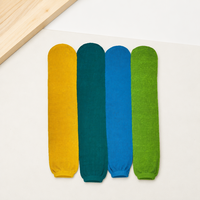Chaussettes jetables pour hommes en polyester épais, respirantes, écologiques et invisibles