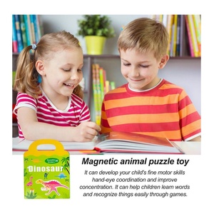 Libro Magnético Silencioso, Libro de Pegatinas Magnéticas, Libro de Actividades Magnético para <span class=keywords><strong>Niños</strong></span>, Juego de Entrenamiento de Atención Plena para <span class=keywords><strong>Niños</strong></span> - Product Image 6