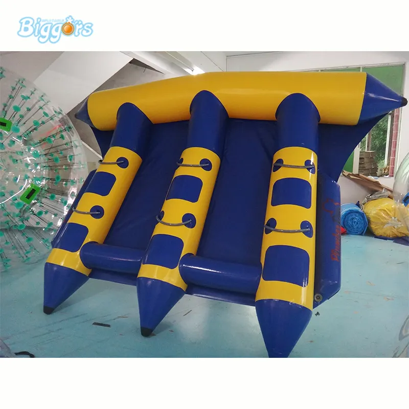 Gonflable Flyfish Thuyền Inflatable Towable <span class=keywords><strong>Ống</strong></span> <span class=keywords><strong>Nước</strong></span> Trò Chơi Flyfish Banana Boat