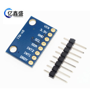 GY-511 LSM303DLHC เซ็นเซอร์วัดความเร่งแบบ 3 แกน พร้อมเข็มทิศ โมดูลอินเทอร์เฟซ I2C ความแม่นยำสูง สำหรับหุ่นยนต์นำทาง DIY - Product Image 1