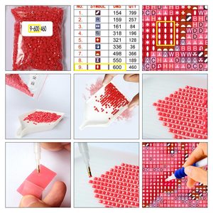 Diy 5D diamante pintura Virgen lirio punto de cruz taladro completo cuadrado bordado diamante mosaico imagen icono religioso decoración del hogar - Product Image 6
