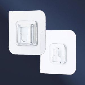 Multifunction Adhesive Novelty Wall Hooks Heavy Duty Nail Free Sticky Hook Hanger Eco-Friendly Kitchen Bathroom Organizer - Product Image 3