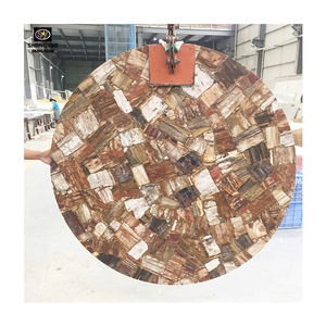 ألواح حجر خشبي متحجر بني اللون للبيع بالجملة - Product Image 6