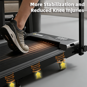 Tapis de marche compact le plus vendu pour la maison, avec écran LED et inclinaison, idéal à placer sous le bureau - Product Image 5