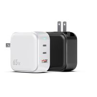 Vente directe d'usine, chargeur mural US 20W 30W 45W 65W 100W, charge rapide, adaptateur de prise US, chargeurs USB, chargeur de voyage portable