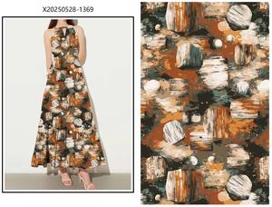 Tela de Rayón 100% con Impresión Digital Personalizada al por Mayor para Damas, Tela <span class=keywords><strong>PIPA</strong></span> DANCE - Product Image 2