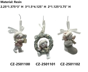 <span class=keywords><strong>Ours</strong></span> de Noël en résine avec arbre déco, mignon <span class=keywords><strong>ours</strong></span> de Noël en résine avec arbre pour décoration - Product Image 2