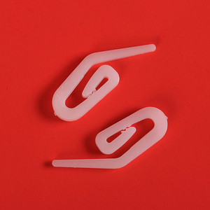 High Quality Customization White Hard 3 cm Window Plastic <strong>Curtain</strong> <strong>Hooks</strong> for <strong>Curtains</strong> - Product Image 5