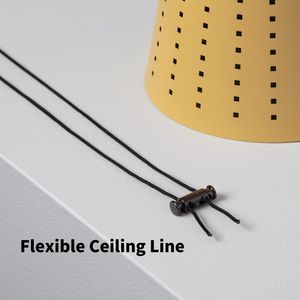 कस्टम रंग कॉर्नलेस समायोज्य टेबल लैंप फर्श पेंडेंट लाइट होम रेस्तरां के लिए सरल डिजाइन छोटे आकार - Product Image 4