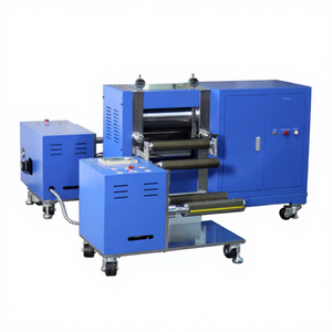 Machine <span class=keywords><strong>de</strong></span> calendrier électrique roulant à roulage, avec dispositif d'enroulement et <span class=keywords><strong>de</strong></span> déverrouillage, pour la fabrication <span class=keywords><strong>de</strong></span> batterie - Product Image 1