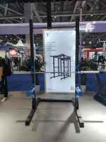 TZfitness TZ-Q1014 Demi-rack d'entraînement de musculation robuste avec barre de traction pour centre de fitness