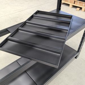 Sistema de Estanterías Industriales Ajustables sin Pernos, Estanterías de Almacenamiento de Metal y Acero para Almacén, Unidades de Estanterías Resistentes de 200-500 kg - Product Image 3