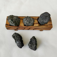 Pierre de basalte naturelle volcanique 1-20cm pour SPA, diffuseur de parfum d'aquarium de pureté de l'eau de pavage respirant pour plante aquatique
