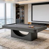 Table de billard commerciale moderne convertible en bois massif pour usage intérieur, mini table de billard américain 7ft 8ft 9ft, accessoires de billard et snooker pour la maison