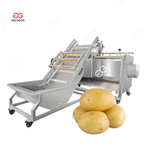 Chiên sắc nét máy móc rửa lột cutiing khoai tây chiên Máy làm - Product Image 2