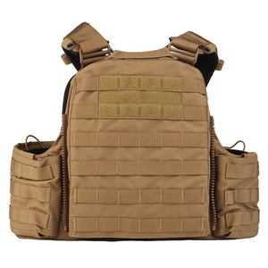 WOSPORT Cordura CPC ผู้ให้บริการแผ่นไนลอนเสื้อกั๊กกลางแจ้งแบบปลดเร็วพร้อมกั้น <span class=keywords><strong>EVA</strong></span> - Product Image 3