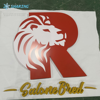 Letras de Canal 3D con Corte CNC de Precisión y Acabado de Pintura Esmaltada Personalizada para Exhibición en Paredes Interiores