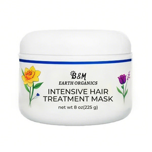 Mascarilla de pelo dañado nutritiva y reparadora de plantas naturales - Product Image 2