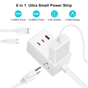Prise murale intelligente GreenAutomat <span class=keywords><strong>Wifi</strong></span> US/Mexique avec 3 prises et 3 ports USB (2 USB-C) PD20W, compatible Alexa et Google - Product Image 6