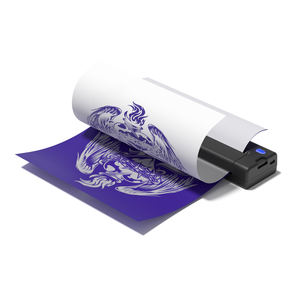 Impresora de Tatuajes Luck Jingle A4, Máquina de Transferencia Térmica Inalámbrica <span class=keywords><strong>para</strong></span> Dibujo de Graffiti con IA, <span class=keywords><strong>para</strong></span> IOS y Android, Personalizable de Fábrica - Product Image 1