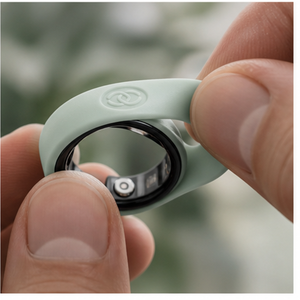 Coque de protection en silicone tressé pour Oura Ring 4 Gen 3, avec logo personnalisé, design corde tressée, confortable et mince - Product Image 6