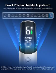 Máquina Auto <span class=keywords><strong>Dermapen</strong></span> M9 con Control Inteligente de Profundidad, Cartucho con Chip Seguro de 0.2mm, Modo Seguro, Dispositivo de Inyección de Suero Derma Pen - Product Image 4