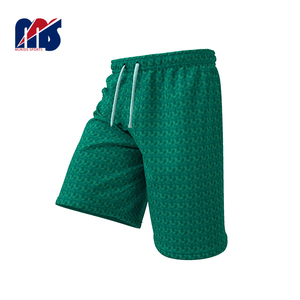 กางเกงขาสั้นผ้าโพลีเอสเตอร์สำหรับผู้ชายกางเกงขาสั้นผ้าตาข่ายพิมพ์ลายกราฟิกสำหรับใส่ใน100% - Product Image 6