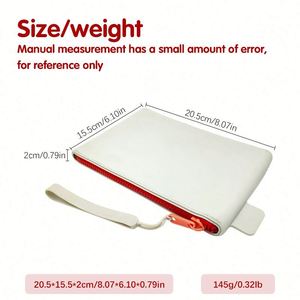 Silicone Zipper Fashion Unisex Solid Color Coin Purse <b>Wrist</b> <b>Strap</b>-Eco-Friendly Water Resistant Durable High Quality Portable - Product Image 3
