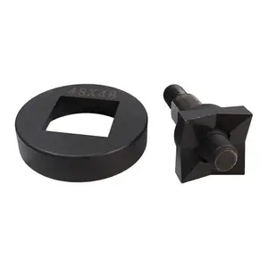 Perforadora Manual <span class=keywords><strong>rectangular</strong></span> de acero inoxidable, molde de agujero hidráulico de perforación, herramientas hidráulicas de troquel cuadrado de 48*48mm para OEM - Product Image 2
