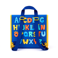 Sac à dos Montessori éducatif en feutre, best-seller, pour l'apprentissage interactif et le jeu silencieux