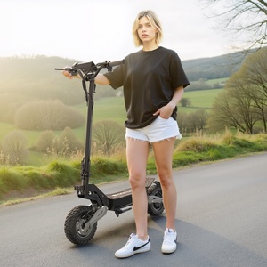 EU US UK Stock OOTD T10 11" Off-Road Tires Cheap Fast 48V Electric <b>Scooters</b> Folding Max Speed 50km/h E <b>Scooter</b> - Product Image 1