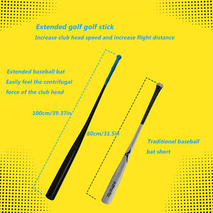 Fácil distancia <span class=keywords><strong>de</strong></span> conducción Béisbol <span class=keywords><strong>Golf</strong></span> Swing Trainer Diseño flexible Práctica <span class=keywords><strong>Palo</strong></span> suave <span class=keywords><strong>Palo</strong></span> <span class=keywords><strong>de</strong></span> impacto <span class=keywords><strong>de</strong></span> bate <span class=keywords><strong>de</strong></span> plástico para <span class=keywords><strong>Golf</strong></span> - Product Image 4