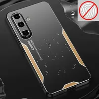 Etui de Luxe en Alliage d'Aluminium pour Samsung, pour A55, A35, A05, A16, A06, A53, A36, A17, A07