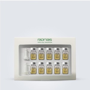 เซรั่มบำรุงผิวหน้า 15.Ronas Vita Cell Solution ไฮยาลูรอนิค แอซิด ช่วยให้ผิวขาวกระจ่างใส ลดเลือนริ้วรอย สูตรเกาหลี ผลิตภัณฑ์บำรุงผิวหน้า OEM รับผลิตแบรนด์ส่วนตัว - Product Image 4